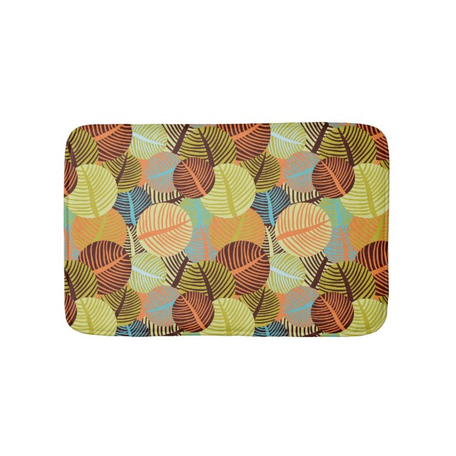 Abstract pattern bath mat (Front)