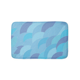 Abstract pattern bath mat