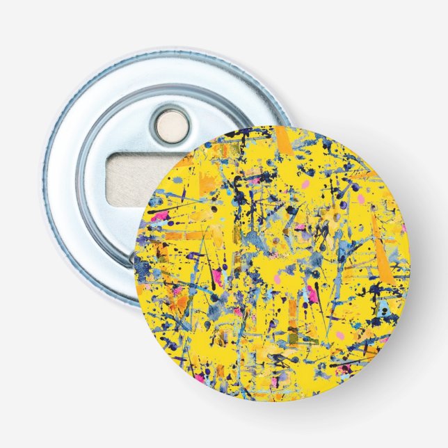 Abstract pattern bottle opener (Front)