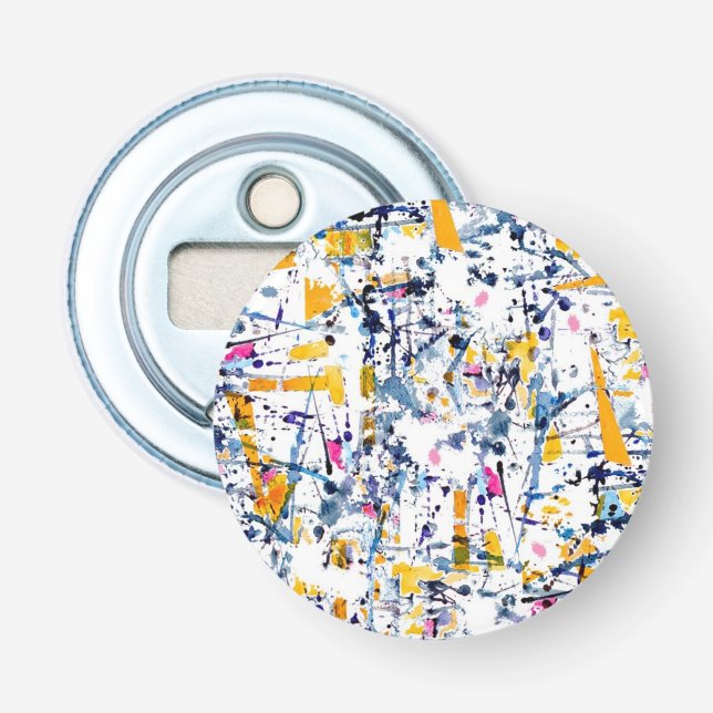 Abstract pattern bottle opener (Front)