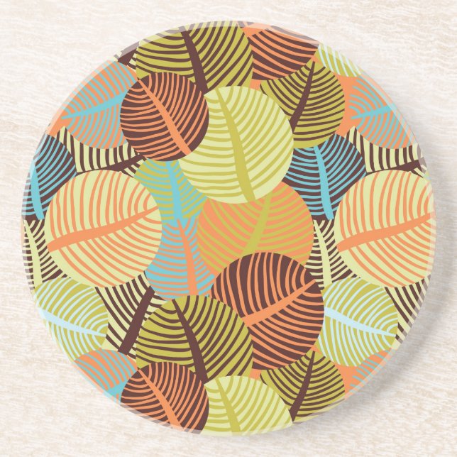 Abstract pattern coaster (Front)