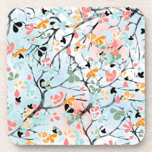 Abstract pattern coaster