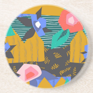 Abstract pattern coaster