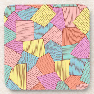 Abstract pattern coaster