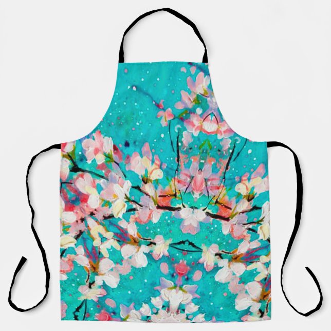 Abstract pattern colorful background apron (Front)