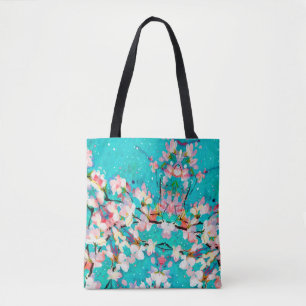 Abstract pattern colorful background tote bag