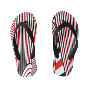 Abstract Pattern Creation 2 Kid's Jandals
