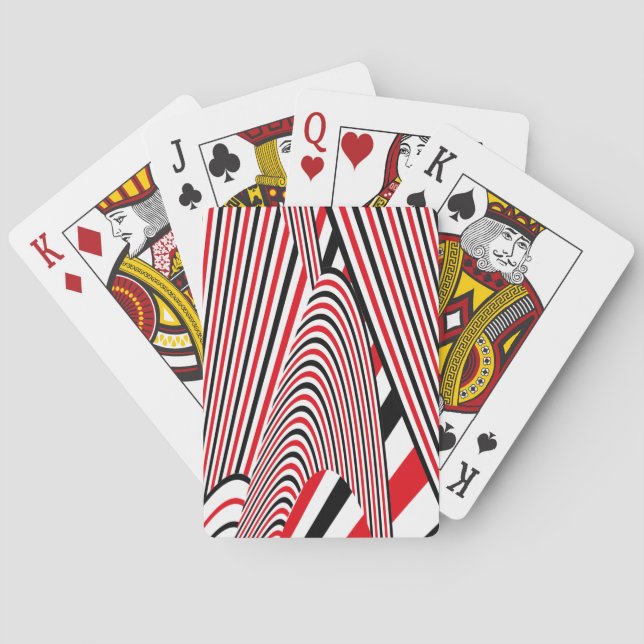 Abstract Pattern Creation 2 Playing Cards (Back)