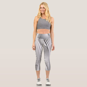 Abstract Pattern Creation 3 Capri Leggings