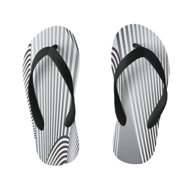 Abstract Pattern Creation 3 Kid's Jandals (Footbed)
