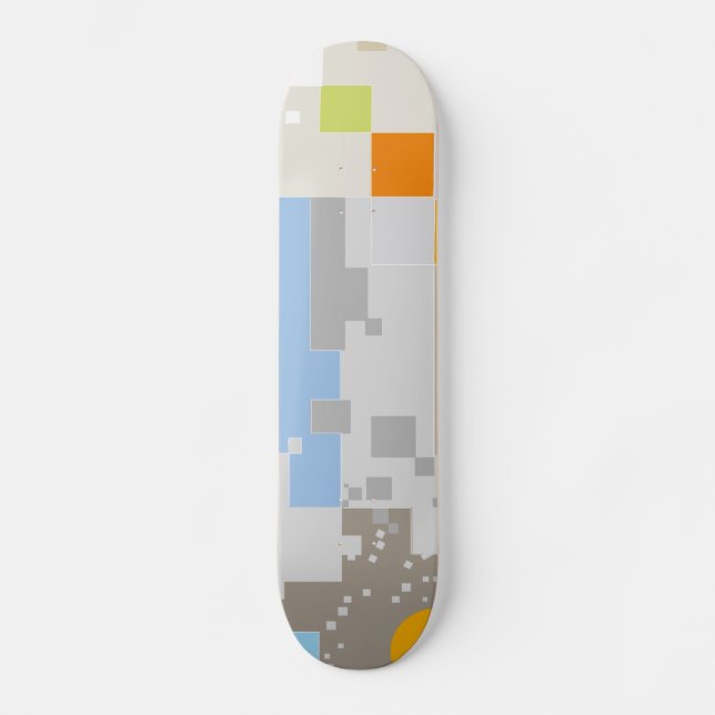 Abstract Pattern Creation Skateboard (Front)