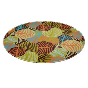 Abstract pattern cutting board
