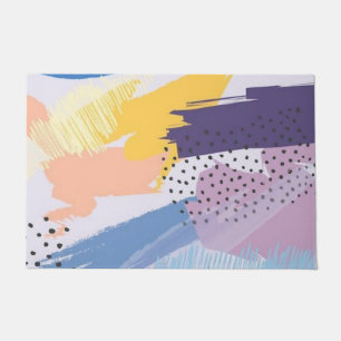 Abstract pattern doormat