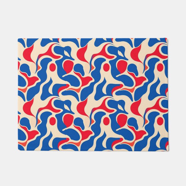 Abstract pattern doormat (Front)