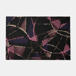 Abstract pattern doormat
