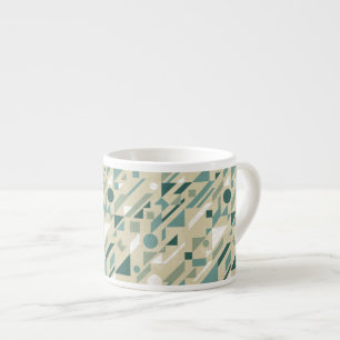 Abstract pattern espresso cup
