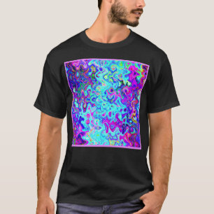 Abstract Pattern Expressive Vibrant Design T-Shirt