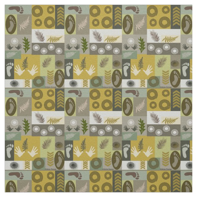 Abstract Pattern Fabric (Swatch)