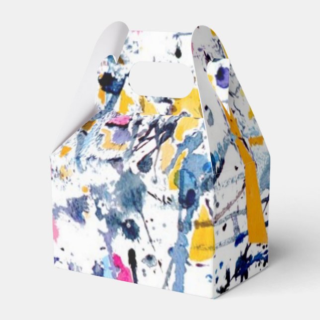 Abstract pattern favour box (Front Side)