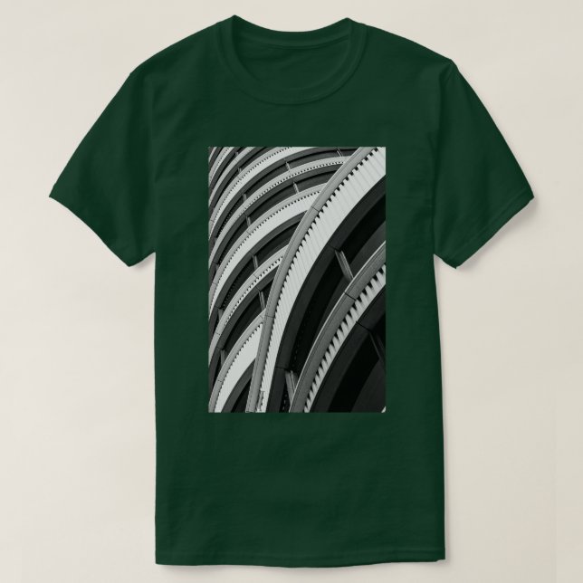 Abstract Pattern in Architecture T-Shirt (Design Front)