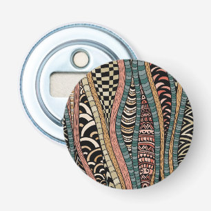 Abstract pattern in ethnic style bottle opener