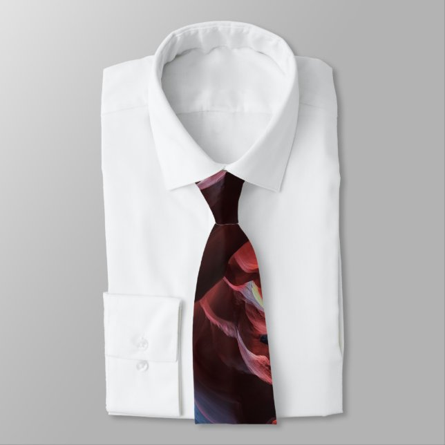 Abstract pattern inspired by  Antelope Canyon Tie (Tied)
