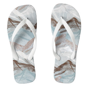 Abstract pattern jandals