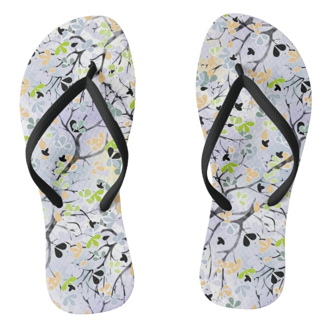 Abstract pattern jandals (Footbed)