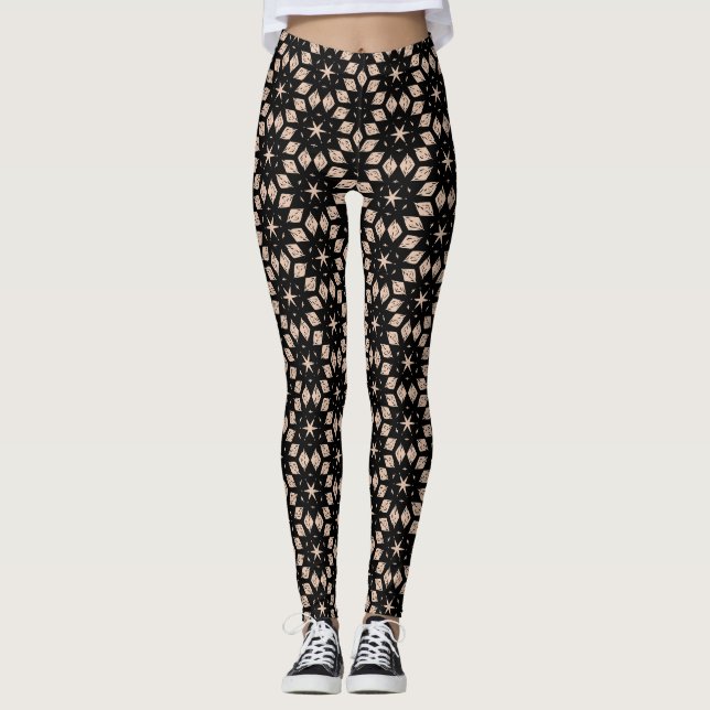 Abstract Pattern Leggings (Front)