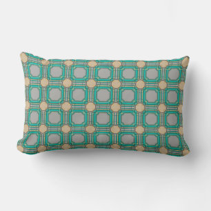 abstract pattern lumbar cushion