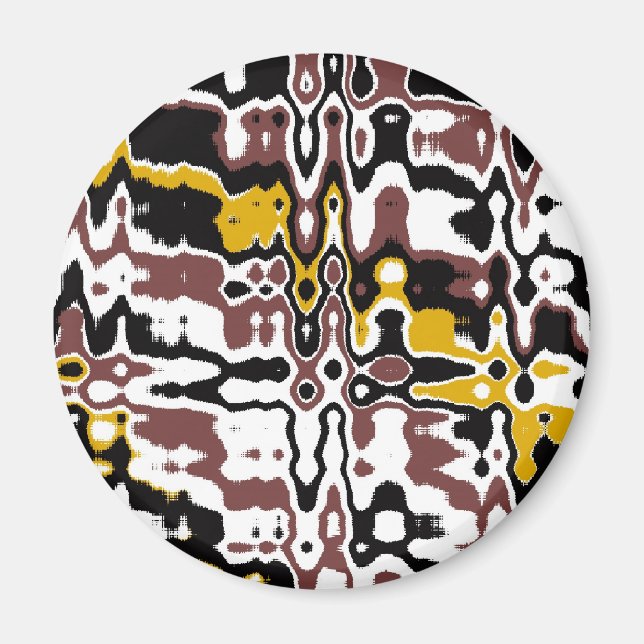 Abstract Pattern Magnet (Front)