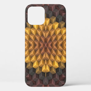 Abstract pattern manipulationabstract,art,artistic iPhone 12 case