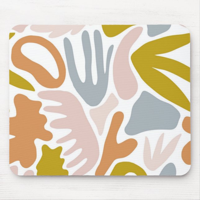 Abstract pattern mouse pad (Front)