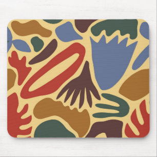 Abstract pattern mouse pad