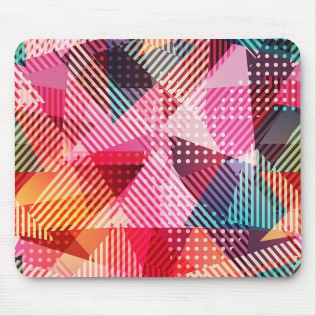 Abstract pattern mouse pad (Front)