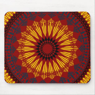 Abstract Pattern Mouse Pad