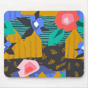Abstract pattern mouse pad
