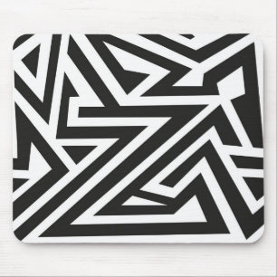 Abstract pattern mouse pad