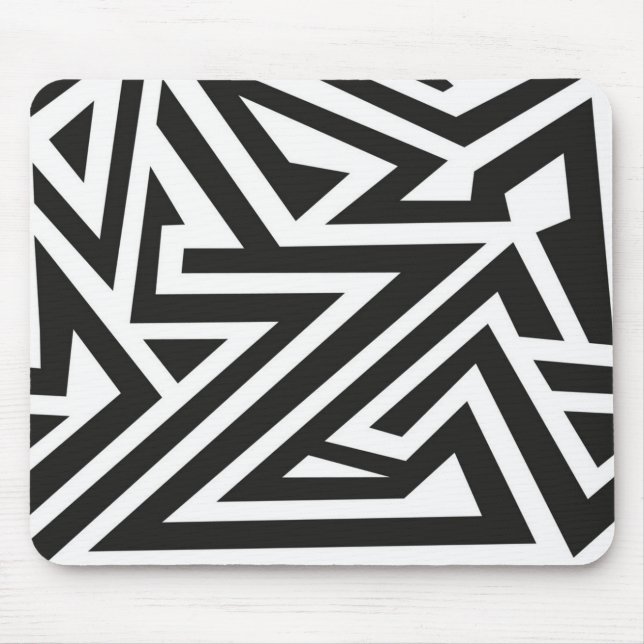 Abstract pattern mouse pad (Front)