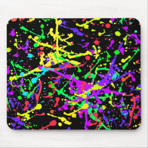 Abstract pattern mouse pad