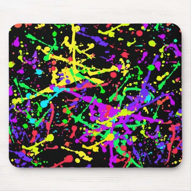 Abstract pattern mouse pad (Front)