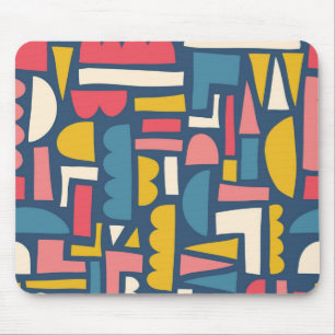 Abstract pattern mouse pad