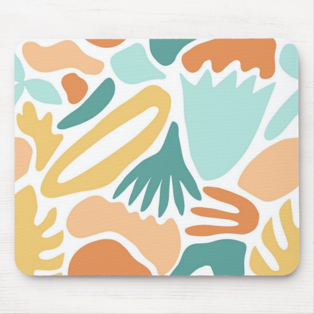 Abstract pattern mouse pad (Front)