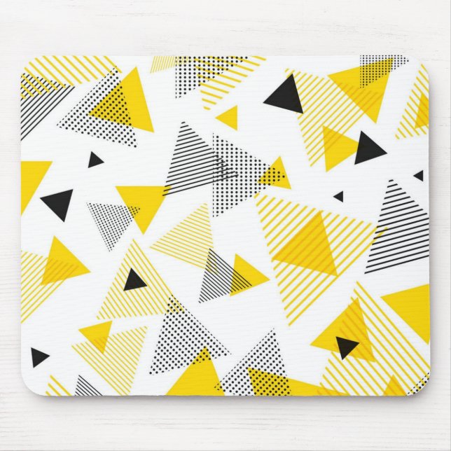 Abstract pattern mouse pad (Front)
