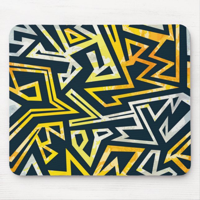 Abstract pattern mouse pad (Front)