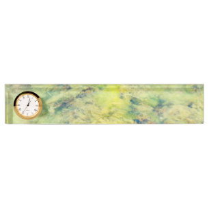 Abstract pattern nameplate