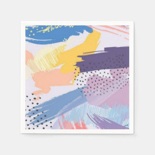 Abstract pattern napkin