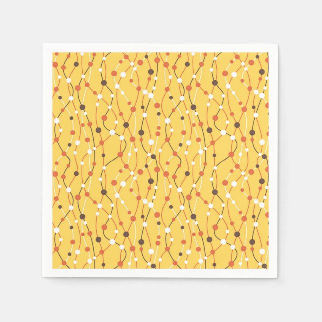 Abstract pattern napkin (Front)