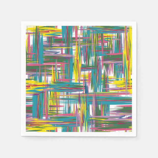 Abstract pattern napkin (Front)