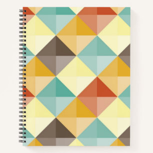 Abstract pattern notebook